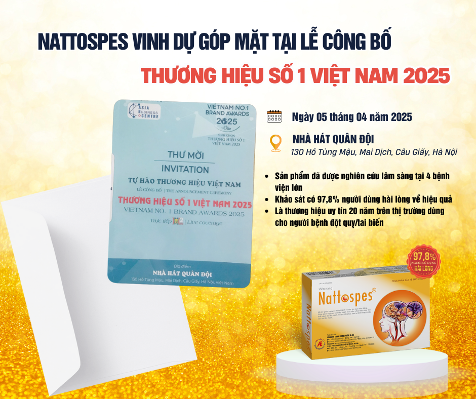 Nattospes vinh dự được mời tham dự tại lễ công bố "Thương hiệu số 1 Việt Nam"